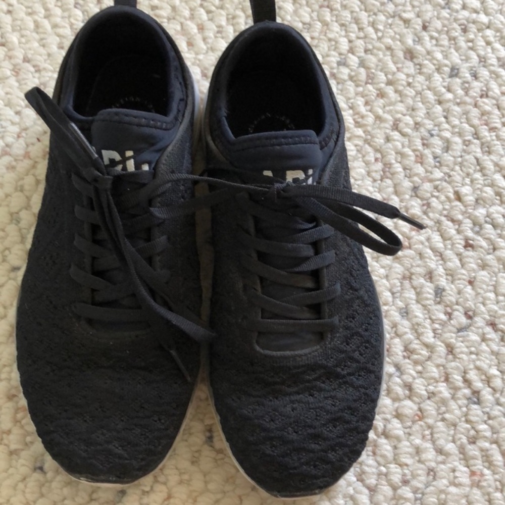 APL black sneaker worn twice